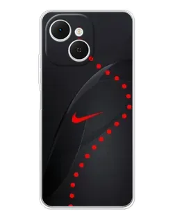 Чехол для TECNO Spark 40C с картинкой «Абстрактный дизайн Nike»