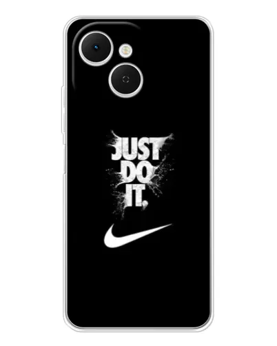 Чехол для TECNO Spark 40C с картинкой «Текстовый принт Nike» Чехол для TECNO Spark 40C с картинкой «Текстовый принт Nike»
