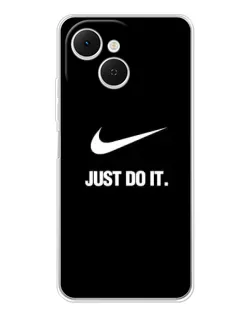 Чехол для TECNO Spark 40C с картинкой «Классический принт Nike»
