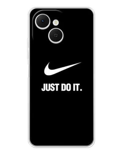 Чехол для TECNO Spark 40C с картинкой «Классический принт Nike» Чехол для TECNO Spark 40C с картинкой «Классический принт Nike»