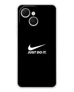 Чехол для TECNO Spark 40C с картинкой «Минимализм от Nike»