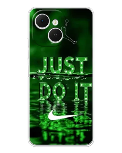 Чехол для TECNO Spark 40C с картинкой «Зеленый неоновый Nike» Чехол для TECNO Spark 40C с картинкой «Зеленый неоновый Nike»