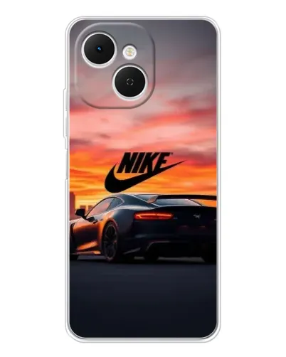 Чехол для TECNO Spark 40C с картинкой «Nike и суперкар» Чехол для TECNO Spark 40C с картинкой «Nike и суперкар»