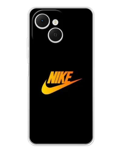 Чехол для TECNO Spark 40C с картинкой «Золотой логотип Nike» Чехол для TECNO Spark 40C с картинкой «Золотой логотип Nike»