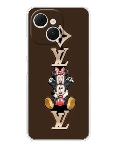 Чехол для TECNO Spark 40C с картинкой «LV и Микки Маус» Чехол для TECNO Spark 40C с картинкой «LV и Микки Маус»