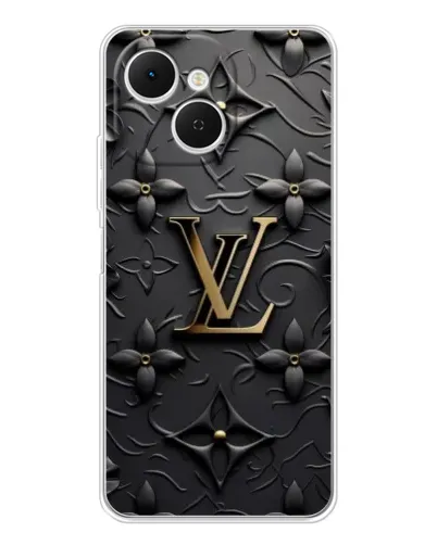 Чехол для TECNO Spark 40C с картинкой «Кожаная текстура LV» Чехол для TECNO Spark 40C с картинкой «Кожаная текстура LV»