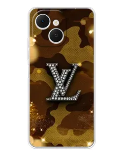 Чехол для TECNO Spark 40C с картинкой «Камуфляжный Louis Vuitton»