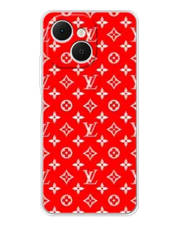 Чехол для TECNO Spark 40C с картинкой «Яркий паттерн LV»