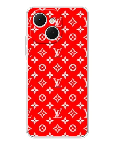 Чехол для TECNO Spark 40C с картинкой «Яркий паттерн LV» Чехол для TECNO Spark 40C с картинкой «Яркий паттерн LV»