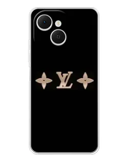 Чехол для TECNO Spark 40C с картинкой «Louis Vuitton — минимализм»