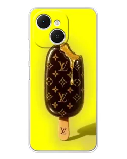 Чехол для TECNO Spark 40C с картинкой «Мороженое от LV»