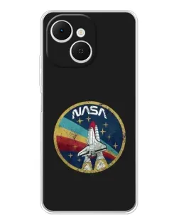 Чохол для TECNO Spark 40C з картинкою «NASA — емблема місії» Чохол для TECNO Spark 40C з картинкою «NASA — емблема місії»