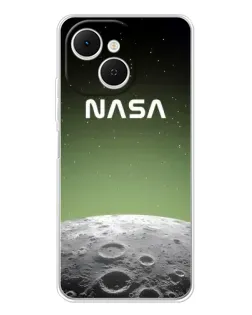 Чехол для TECNO Spark 40C с картинкой «NASA — лунный градиент»