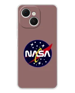 Чехол для TECNO Spark 40C с картинкой «NASA — ретро космос»