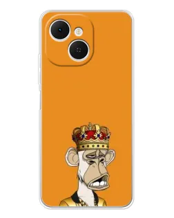 Чохол для TECNO Spark 40C з картинкою «Золота мавпа Bored Ape»
