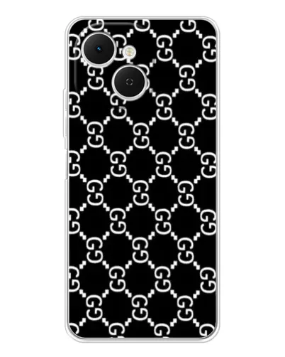 Чехол для TECNO Spark 40C с картинкой «Gucci — сетчатый паттерн» Чехол для TECNO Spark 40C с картинкой «Gucci — сетчатый паттерн»