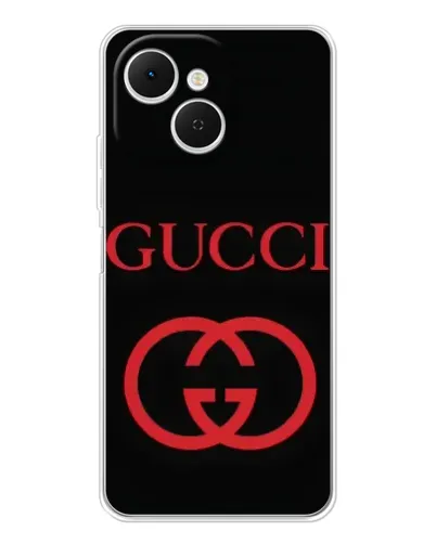 Чехол для TECNO Spark 40C с картинкой «Gucci — красный логотип» Чехол для TECNO Spark 40C с картинкой «Gucci — красный логотип»