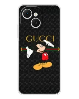 Чехол для TECNO Spark 40C с картинкой «Микки Маус Gucci»