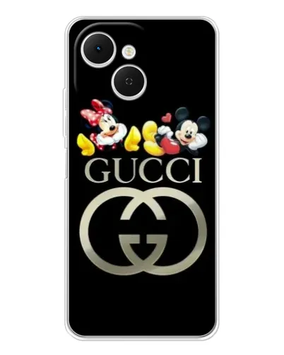 Чехол для TECNO Spark 40C с картинкой «Gucci — герои Disney» Чехол для TECNO Spark 40C с картинкой «Gucci — герои Disney»
