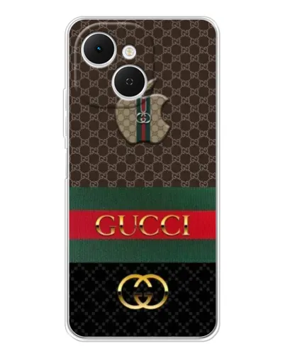 Чехол для TECNO Spark 40C с картинкой «Gucci — брендированный десерт» Чехол для TECNO Spark 40C с картинкой «Gucci — брендированный десерт»