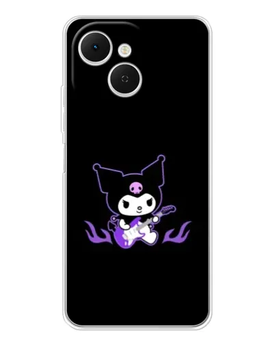 Чохол для TECNO Spark 40C з картинкою «Електрична Kuromi» Чохол для TECNO Spark 40C з картинкою «Електрична Kuromi»