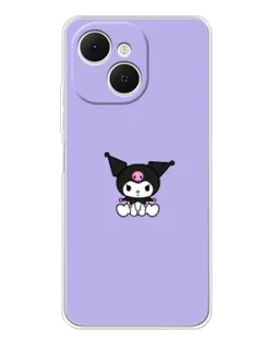Чохол для TECNO Spark 40C з картинкою «Kuromi — фіолетовий мінімалізм» Чохол для TECNO Spark 40C з картинкою «Kuromi — фіолетовий мінімалізм»