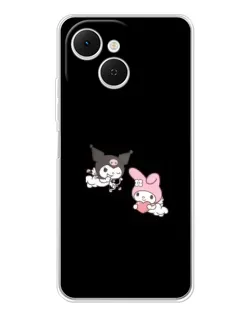 Чохол для TECNO Spark 40C з картинкою «My Melody та Kuromi» Чохол для TECNO Spark 40C з картинкою «My Melody та Kuromi»