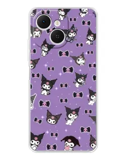 Чохол для TECNO Spark 40C з картинкою «Kuromi — патерн» Чохол для TECNO Spark 40C з картинкою «Kuromi — патерн»