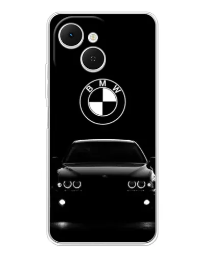 Чехол для TECNO Spark 40C с картинкой «BMW — взгляд из темноты»