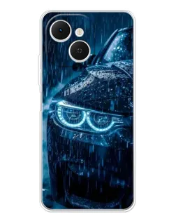 Чехол для TECNO Spark 40C с картинкой «BMW под дождем»