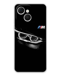 Чехол для TECNO Spark 40C с картинкой «BMW — взгляд тигра»
