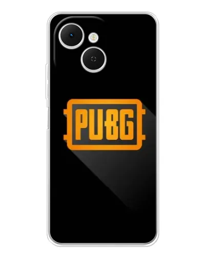 Чехол для TECNO Spark 40C с картинкой «PUBG — рамка лого» Чехол для TECNO Spark 40C с картинкой «PUBG — рамка лого»