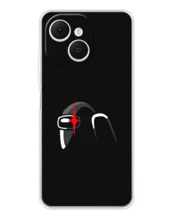 Чехол для TECNO Spark 40C с картинкой «Among Us шлем»