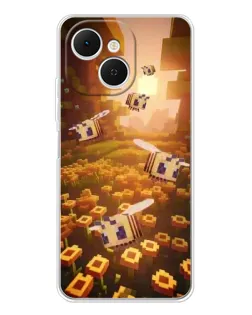 Чехол для TECNO Spark 40C с картинкой «Поле подсолнухов»