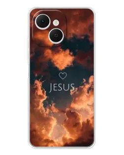 Чохол для TECNO Spark 40C з картинкою «Сяйво Імені Jesus»