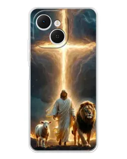 Чохол для TECNO Spark 40C з картинкою «Лев Юди та Світло»