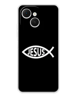 Чехол для TECNO Spark 40C с картинкой «Классический Jesus»