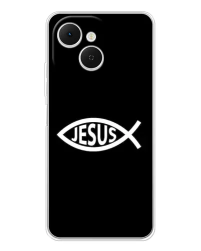 Чехол для TECNO Spark 40C с картинкой «Классический Jesus» Чехол для TECNO Spark 40C с картинкой «Классический Jesus»