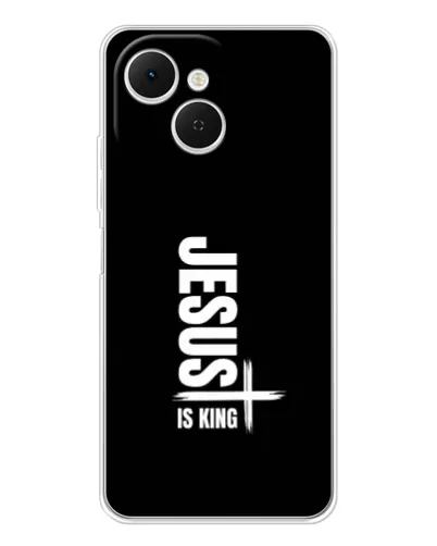 Чехол для TECNO Spark 40C с картинкой «Вертикаль веры Jesus» Чехол для TECNO Spark 40C с картинкой «Вертикаль веры Jesus»