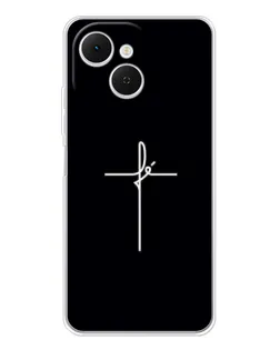 Чохол для TECNO Spark 40C з картинкою «Тонкий хрест»