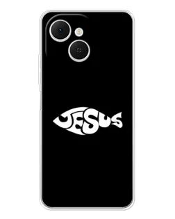 Чохол для TECNO Spark 40C з картинкою «Риба  Jesus»