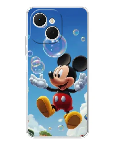 Чохол для TECNO Spark 40C з картинкою «Mickey та мильні бульбашки»