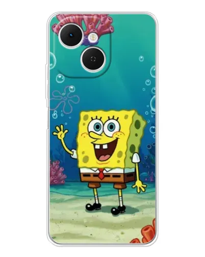Чехол для TECNO Spark 40C с картинкой «Подводный привет» Чехол для TECNO Spark 40C с картинкой «Подводный привет»