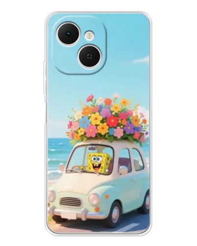 Чехол для TECNO Spark 40C с картинкой «Автомобильное путешествие» Чехол для TECNO Spark 40C с картинкой «Автомобильное путешествие»