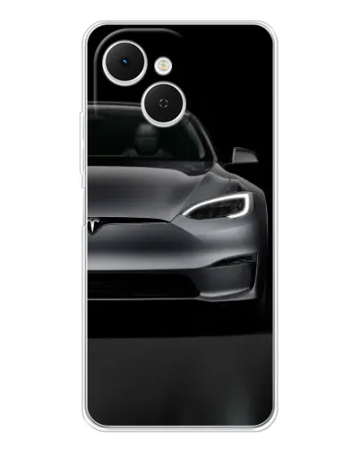 Чохол для TECNO Spark 40C з картинкою «Tesla Model S Look»