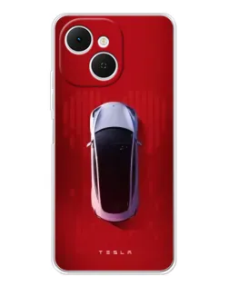 Чохол для TECNO Spark 40C з картинкою «Tesla Top View» Чохол для TECNO Spark 40C з картинкою «Tesla Top View»