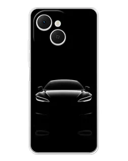 Чохол для TECNO Spark 40C з картинкою «Силует Tesla Night» Чохол для TECNO Spark 40C з картинкою «Силует Tesla Night»