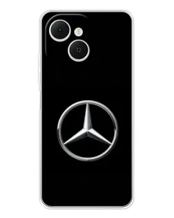 Чехол для TECNO Spark 40C с картинкой «Mercedes классический лого»