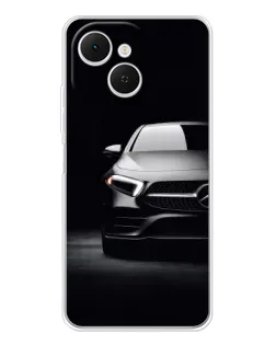 Чехол для TECNO Spark 40C с картинкой «Свет фар Mercedes»