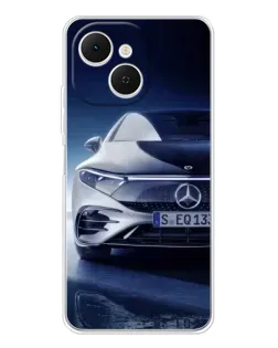 Чехол для TECNO Spark 40C с картинкой «Mercedes EQ — будущее»
